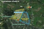 Объекты в окружении участка