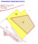 Планируемое зонирование территории участка