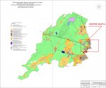 Участок на карте градостроительного зонирования
