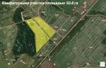 Конфигурация участка 50.8 га