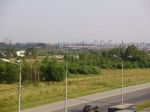 Вид с виадука на участок