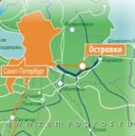 расположение земельного массива