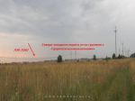 Северо-западная сторона участка