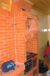 Печь-плита (кассетная), 1-й этаж гостевого дома